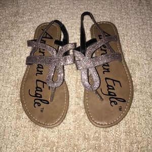 Sparkly Strappy Sandals